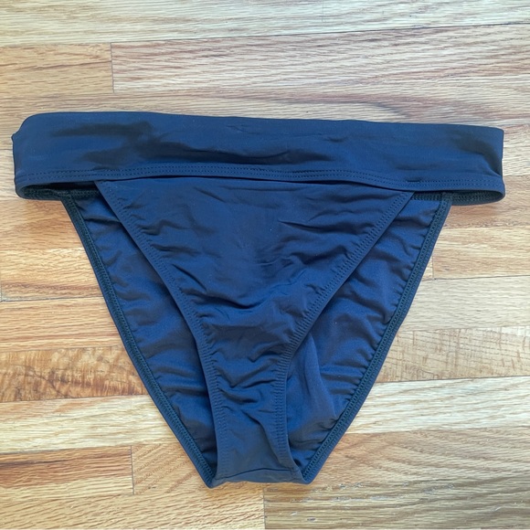 Billabong High Rise High Leg Aruba Black Bikini Bottoms - Picture 6 of 10